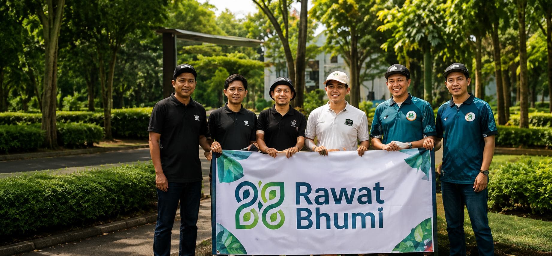 Komunitas Rawat Bhumi berfoto bersama